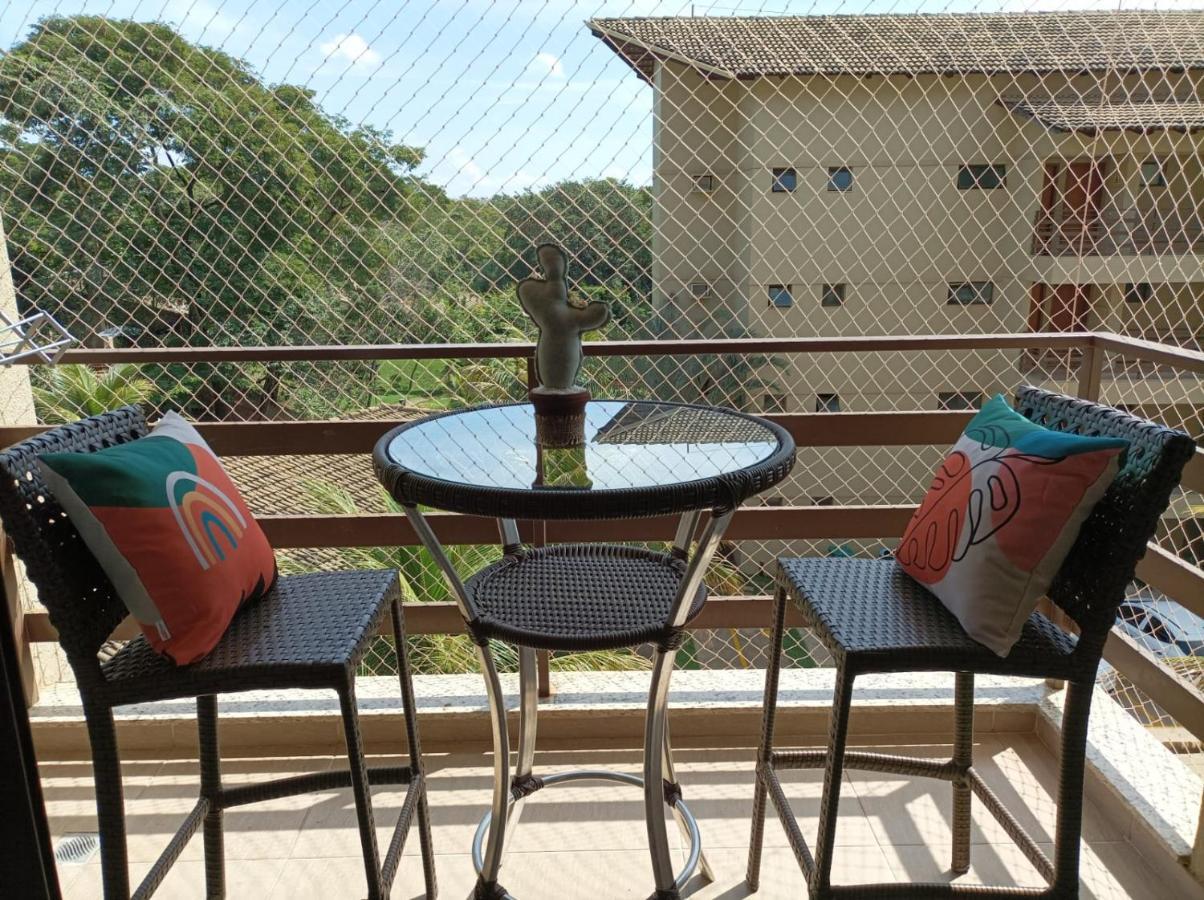 Aldeia Do Lago Caldas Novas Lindo Apt Com Cozinha Mobilia Nova Pode Levar Bebidas Na Area Das Piscinas Exteriör bild