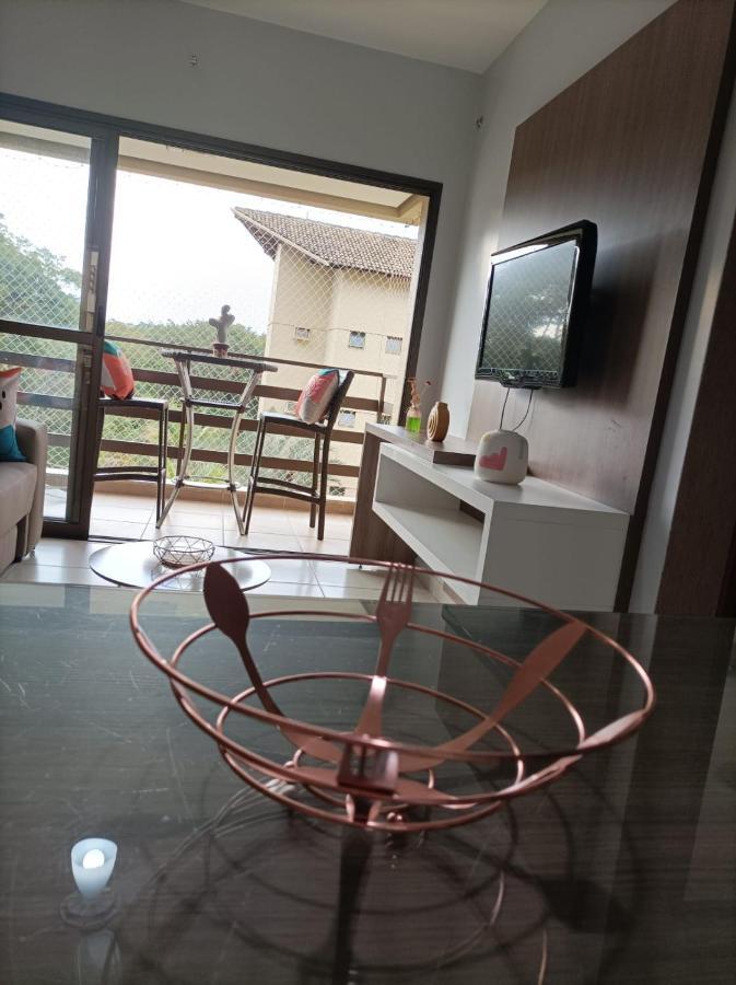 Aldeia Do Lago Caldas Novas Lindo Apt Com Cozinha Mobilia Nova Pode Levar Bebidas Na Area Das Piscinas Exteriör bild