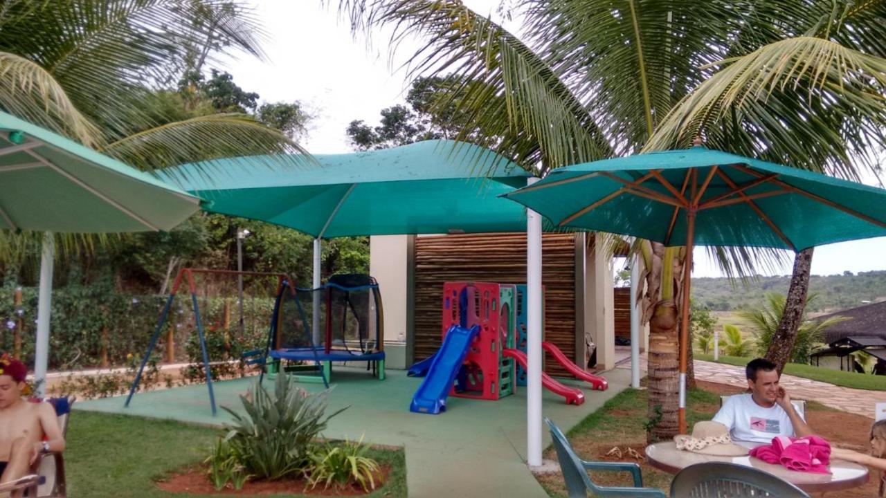 Aldeia Do Lago Caldas Novas Lindo Apt Com Cozinha Mobilia Nova Pode Levar Bebidas Na Area Das Piscinas Exteriör bild