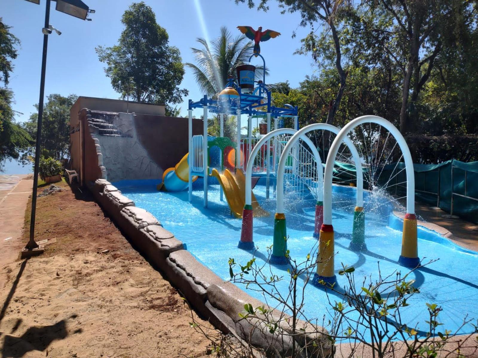 Aldeia Do Lago Caldas Novas Lindo Apt Com Cozinha Mobilia Nova Pode Levar Bebidas Na Area Das Piscinas Exteriör bild